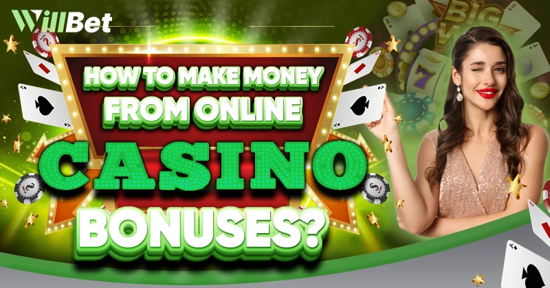 how to make money from online casino