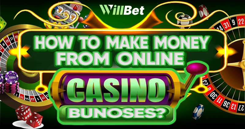 how to make money from online casino